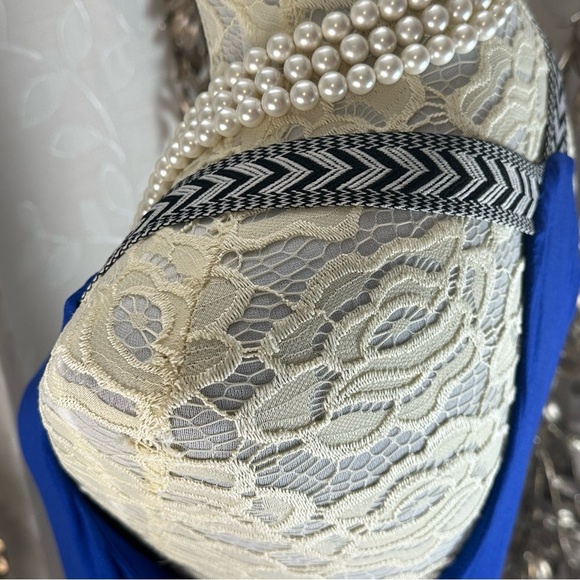 Maurices Women’s Small Blue Sleeveless Tank Top with Chevron Straps - Picture 7 of 11